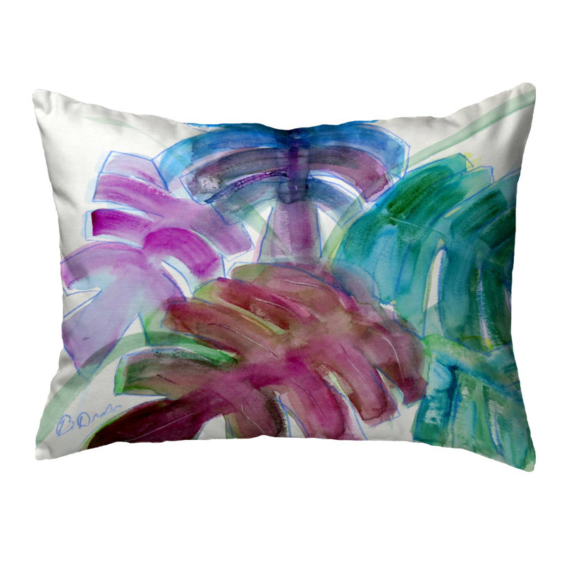 Outdoor Reversible Throw Pillow