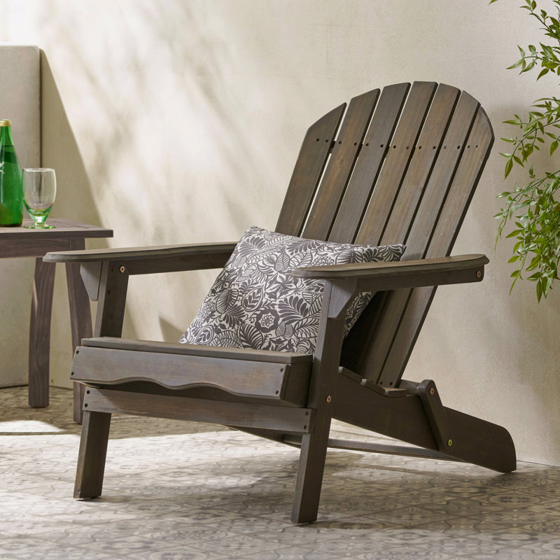 Basic Outdoor Patio Dining Chair, Gray