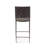 Riggs Upholstered Counter Stool with Metal Frame-1341904315