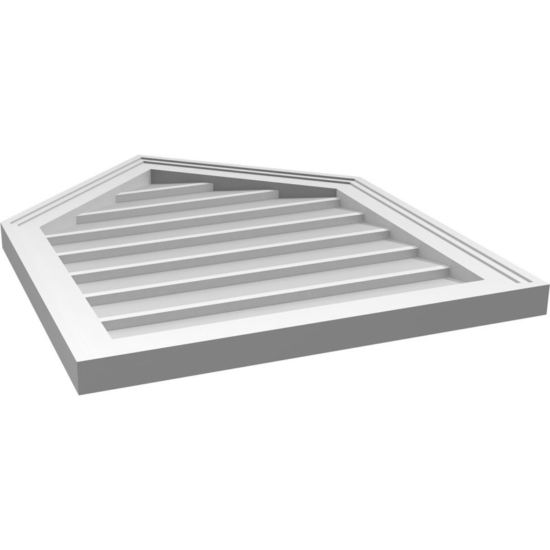 Ventilateur à pignon en uréthane non-fonctionnel Signature, H 28 po x l 22 po x P 1,5 po