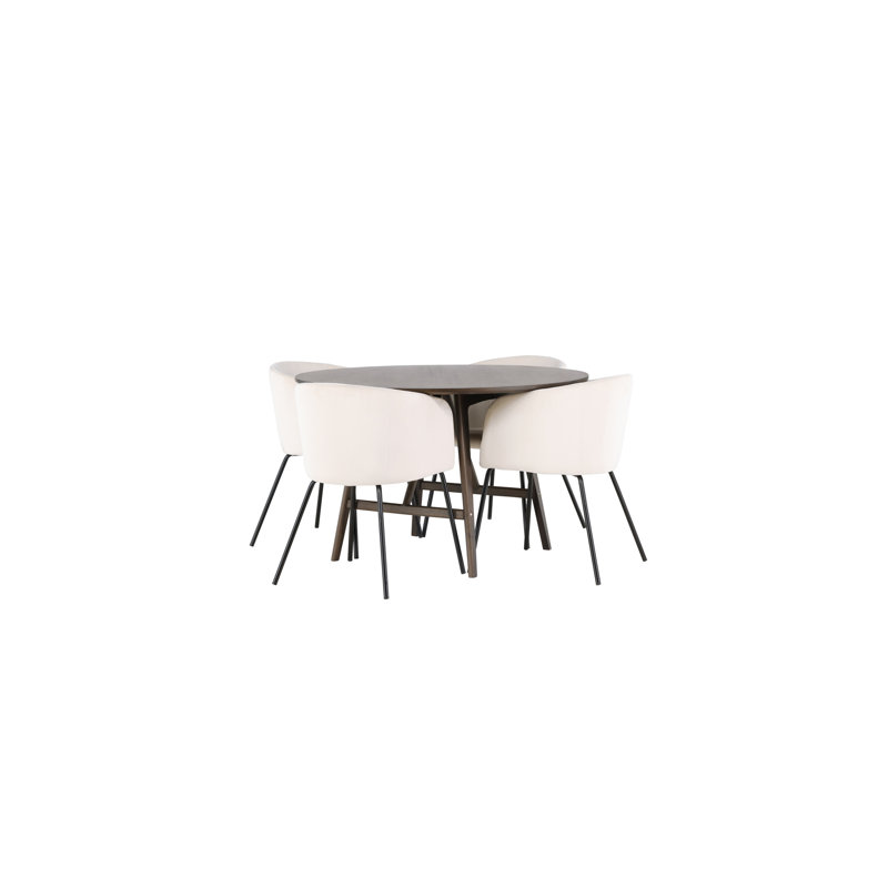 Lisco 4 - Person Dining Set