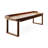 Solid Pine Wood Desk with 3 Drawers - Enclosed Edge Design-1107983335
