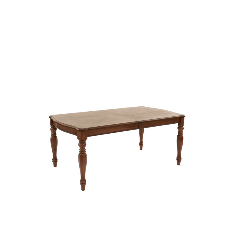 Table de salle à manger fixe Schaper, Brun, H 26 po x l 108 po x P 42 po