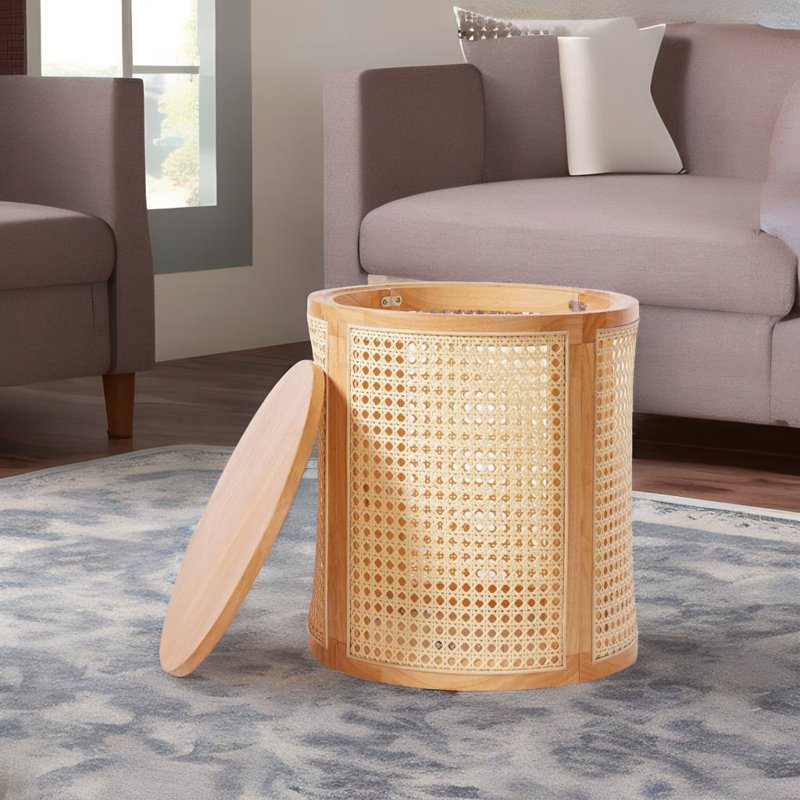 Rubber Solid Wood Side Table