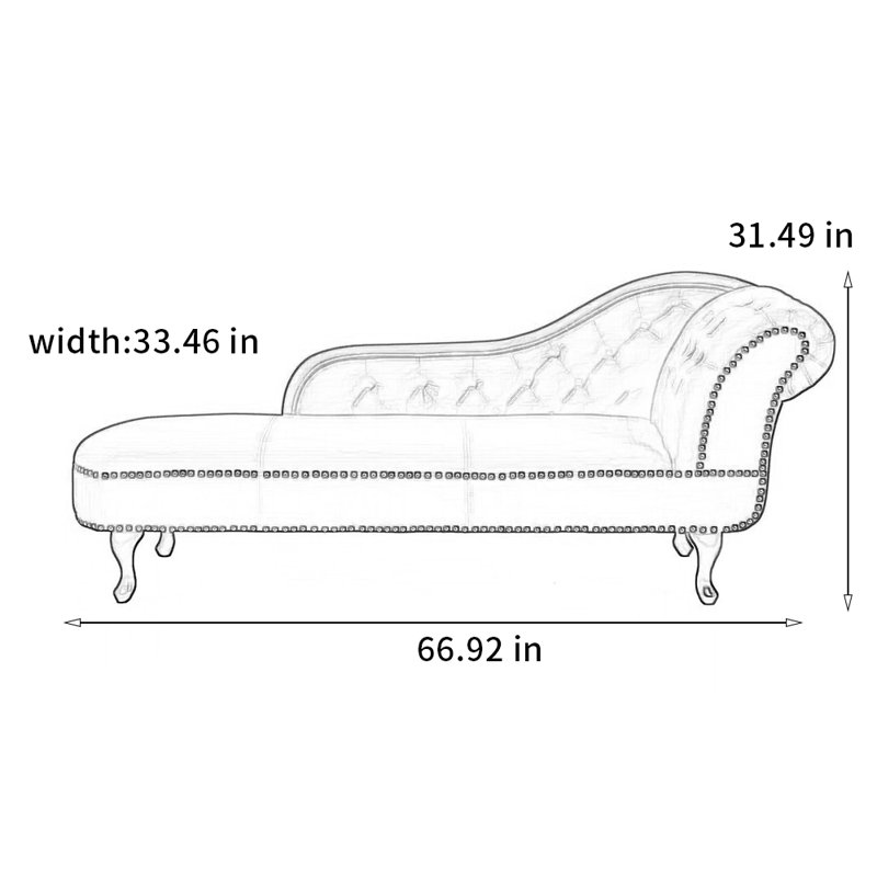 Chaise élégante avec cadre en pin, Orienté à droite
