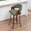 Tabouret de comptoir pivotant rembourré Providence-123200740