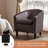 Seldon 28'' H Vegan Leather Barrel Chair-259411567