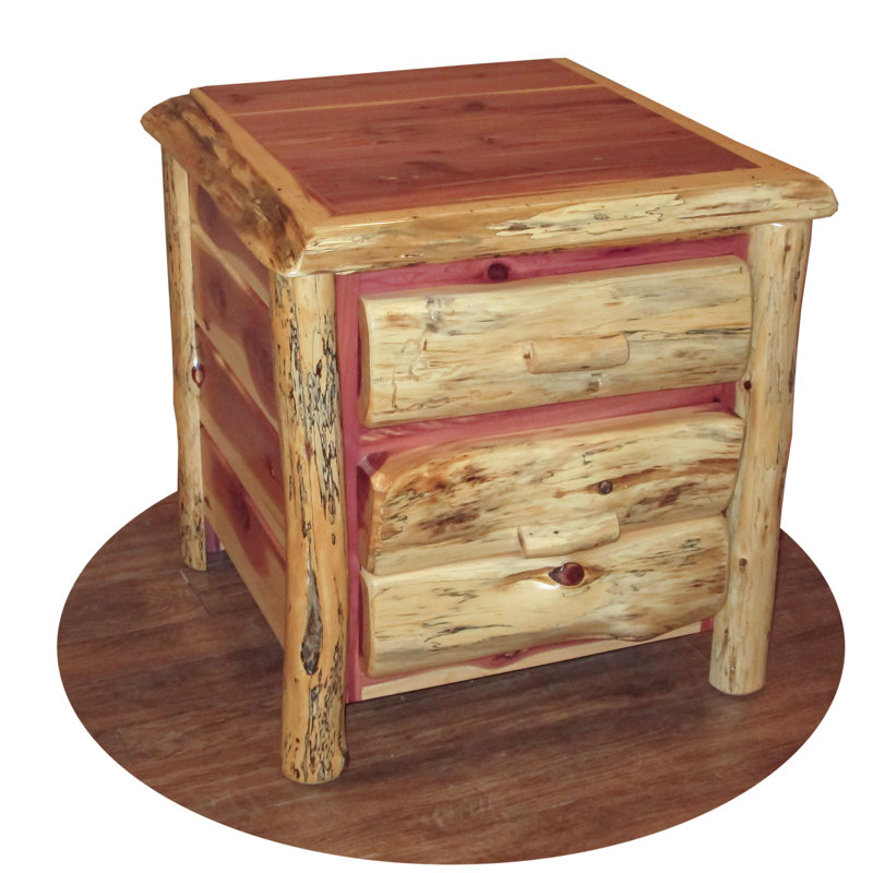 Gillingham 23'' W Solid Wood Nightstand
