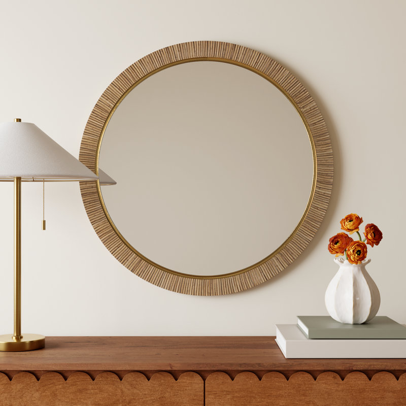 Luciana Round Wall Mirror