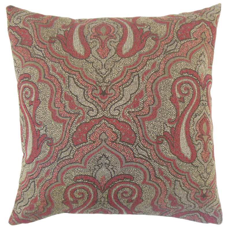 Polyester Damask Sham Set, King