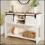 Grande armoire de rangement moderne blanche Efecan