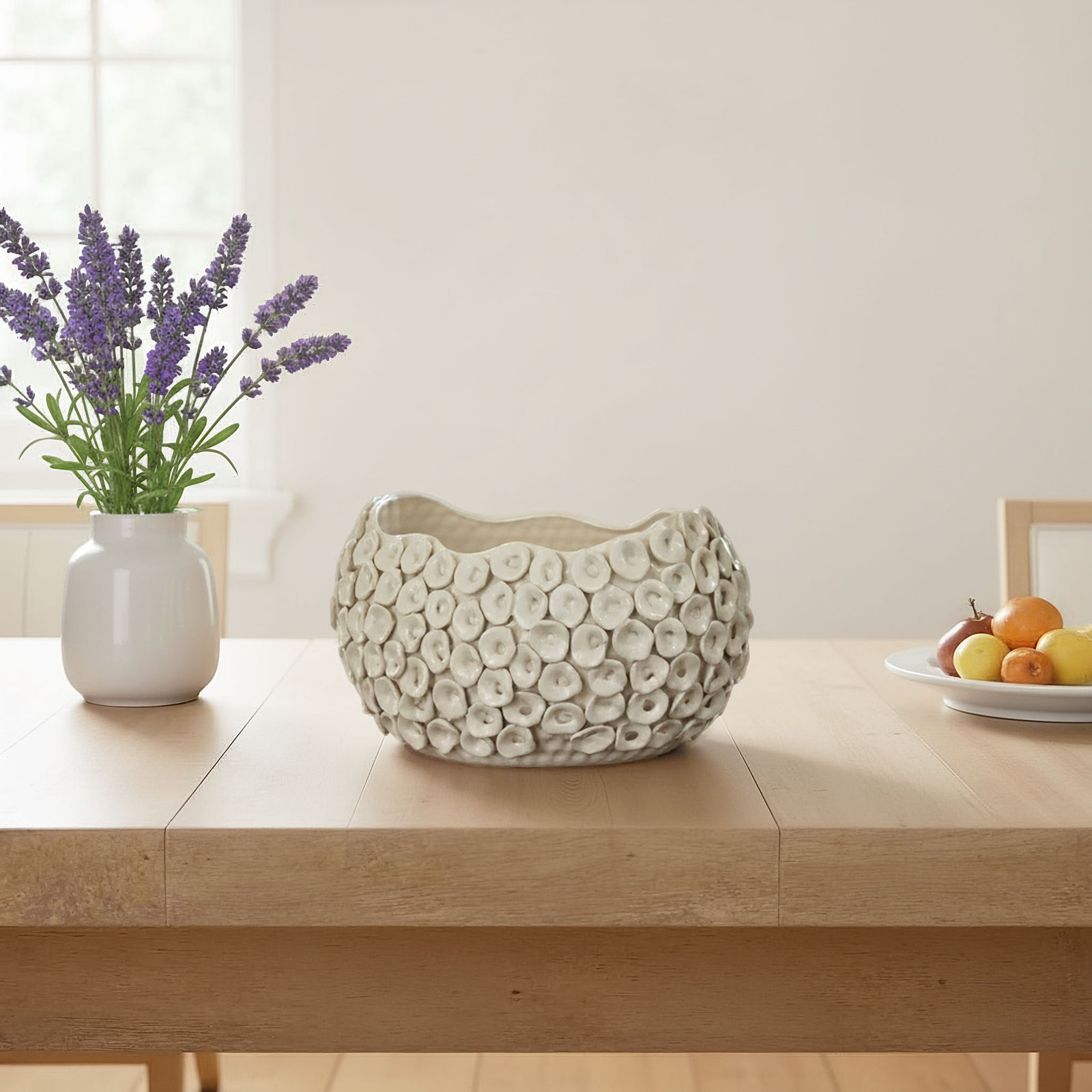 Luanda Bowl, 9.25" H x 12" W x 16" D