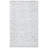 Kenosha Hand Tufted Viscose/Wool/Cotton Chevron Rug in Gray/Ivory-524991826