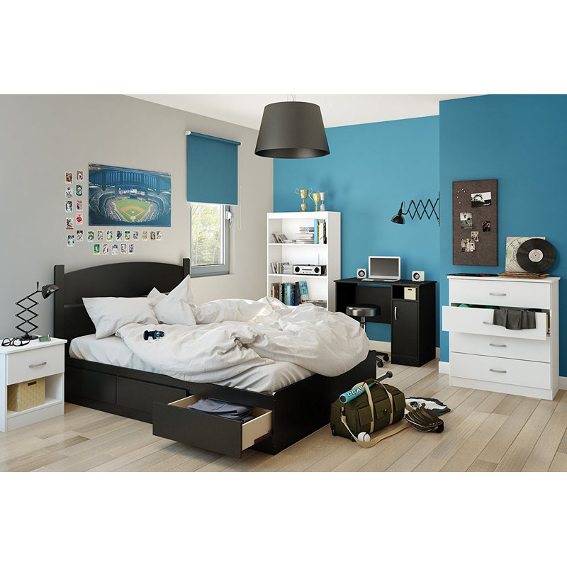 Gauri 25.98'' W 4 - Drawer Dresser, White