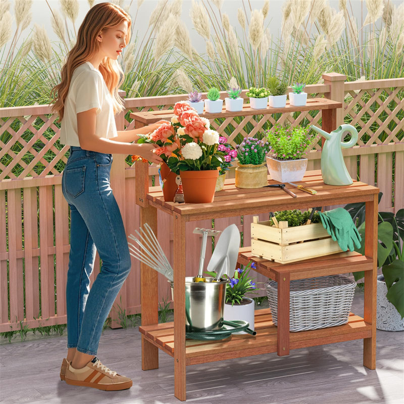 Manufactured Wood Potting Bench
