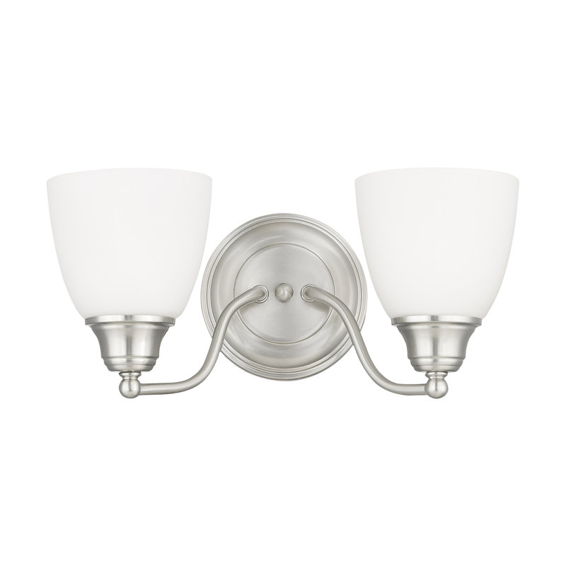 Mayday 2 - Light Dimmable Vanity Light, Brushed Nickel