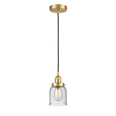 Luminaire suspendu en forme de cloche à 1 lumière Bucks