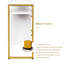 Bureau d'ordinateur blanc