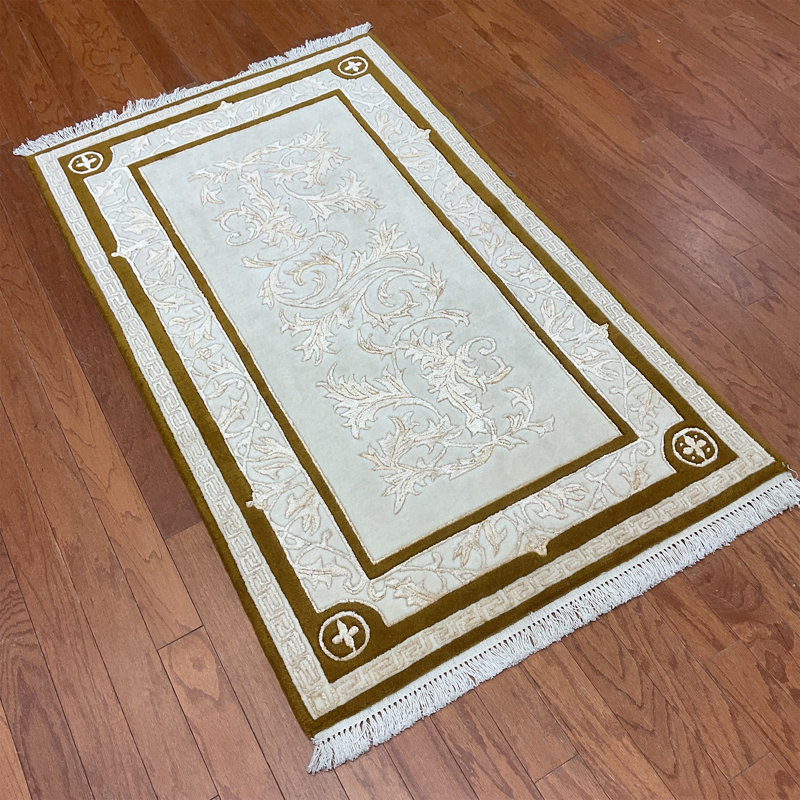 Tapis tibétain fait à la main