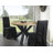 Teak Round Solid Wood Top Dining Table-1422185798