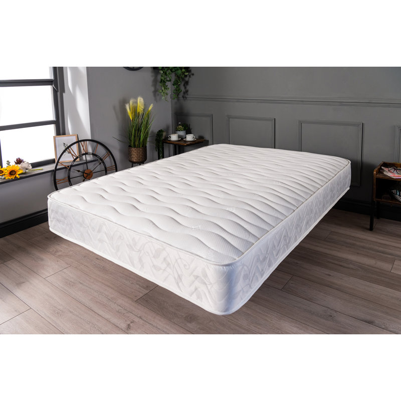 White Noise Open Coil Mattress, Small Double (4')