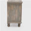 Table de chevet en bois gris antique