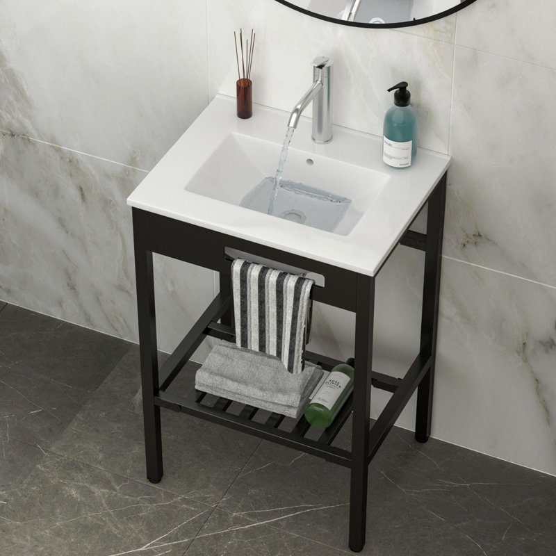 Meuble-lavabo simple 24 po avec lavabo