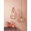 Hertel 1 - Light Gold Teardrop Pendant