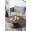 Vase de table en verre Lusture / or doux 18,7 po
