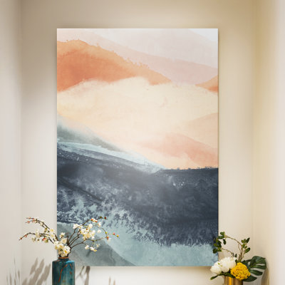 « mou waves ii », impression sur toile