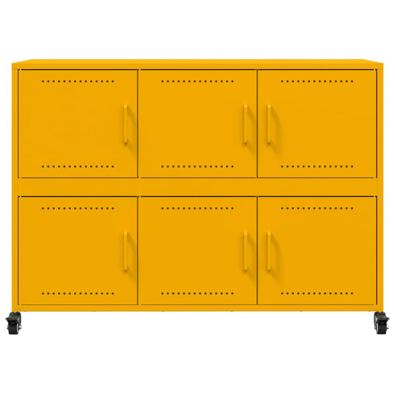 Roshea 100.5cm Sideboard, Mustard Yellow