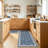 Non-Slip Washable Farmhouse Kitchen Rug Set of 2, Rubber Bottom-127342711