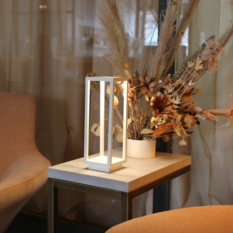 Home Pro Table Lamp, White