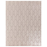 Samara Geometric Hand Loomed Synthetic Area Rug in Beige/Brown