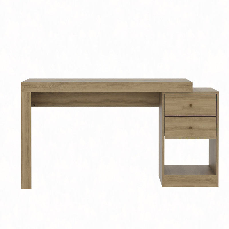 Bureau à domicile extensible, Marron clair