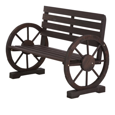 Stollings Solid Wood Outdoor Bench
