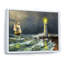 Phare sur la plage - art nautique et côtier sur toile-2115143873-2115143927