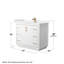 Meuble-lavabo sur pied simple 42 po avec comptoir en quartz 42 po-97986617-97986623-123175218