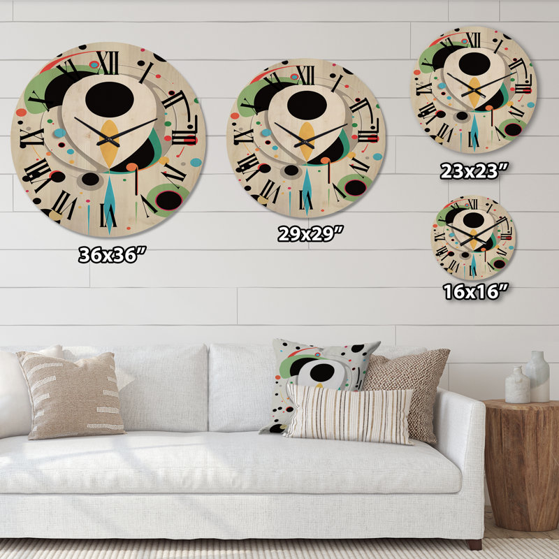 Horloge murale Sceance Ethereal Visions V, Très grand