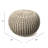 Anely 20" Wide Round Pouf Ottoman-1213539418
