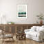 «Cleve Mountain Mist» par Dan Hobday, impression sur bois encadrée-100159861-100159864