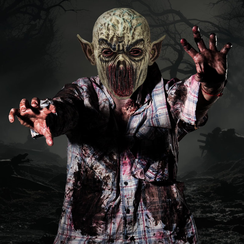 Joyfy Scary Halloween Zombie Mask