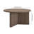 Anders 32" Wide Round Coffee Table in Antiqued Gray Oak-832062207-859413285