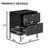 Bailes Modern Wood Nightstand With 2 Drawers-1192134459