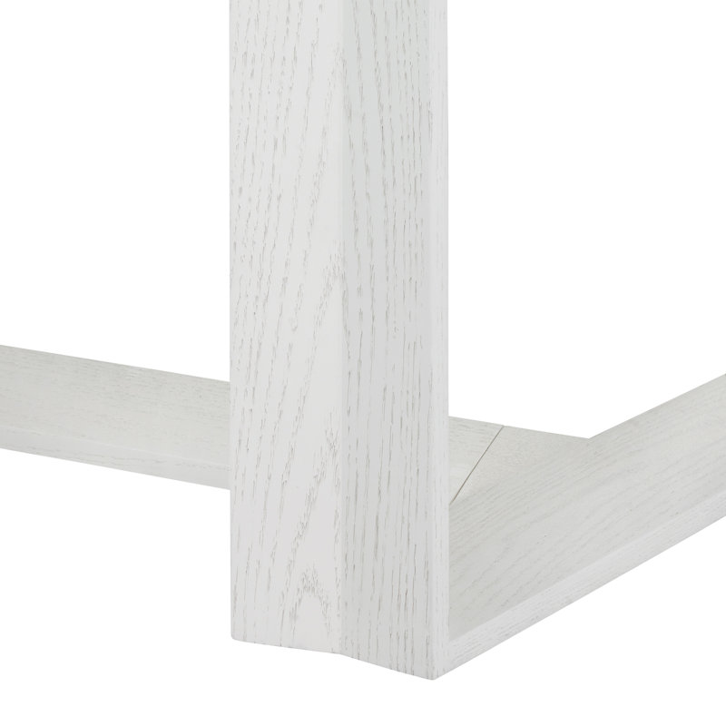 Finn Dining Table, Glazed Whisper White