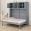 Lit escamotable mural avec armoires supérieures Murphy-1599408033-1599408036