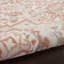 Tapis oriental ivoire / rouge brique / gris Bertel-1834752246
