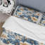 Ensemble de housse de couette bleu rétro motif floral Finesse III-562332451