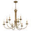 Fulword 9 - Light Dimmable Chandelier