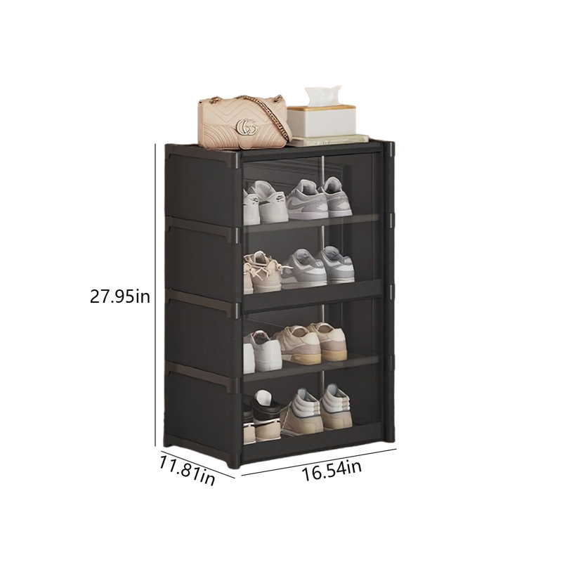 Range-chaussures multicouche anti-poussière - Range-chaussures simple